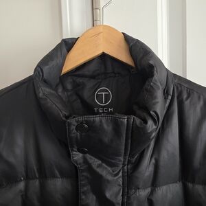 Tumi Tech Black Puffer Jacket